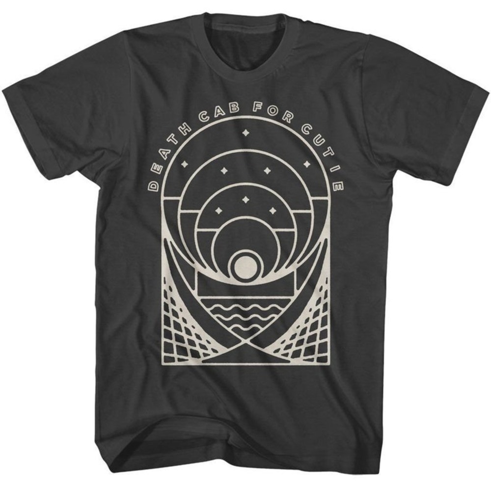 Death Cab For Ie Geometric Smoke Tshirt Graphics Unisex Shirt